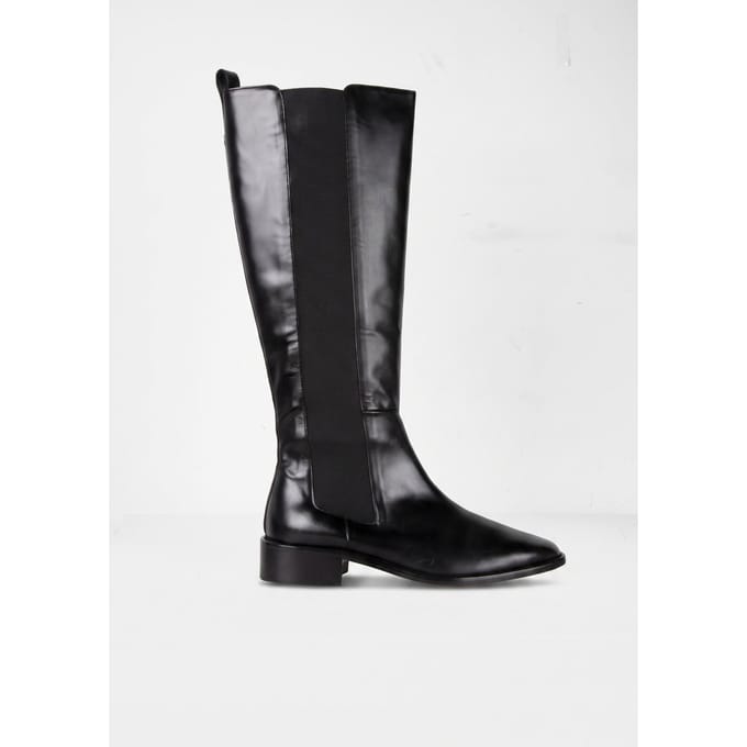 LK Bennett Zara Riding Boot Black Größe: 37 | Stiefel Outlet | Damen | Schwarz