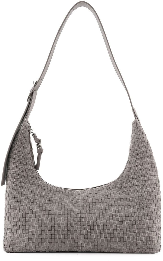 FREDsBRUDER schoudertas Weave Harmony Handbag Cool Grey Lichtgrijs