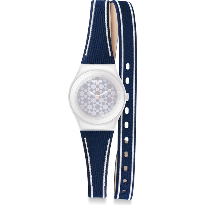 Swatch Irony - Extra Small (25mm) - YS AYSS290 YSS290 Blue Street Wrist Horlogeband