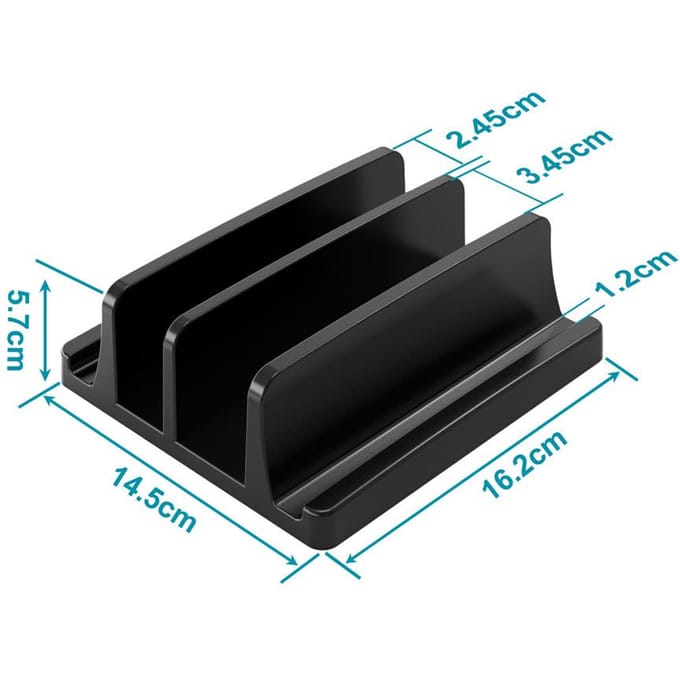 Verticale laptopstandaard verstelbare houder voor MacBook Air M1 Mac Book Pro Lenovo Huawei HP Dell iPad notebookbasis tablethouder