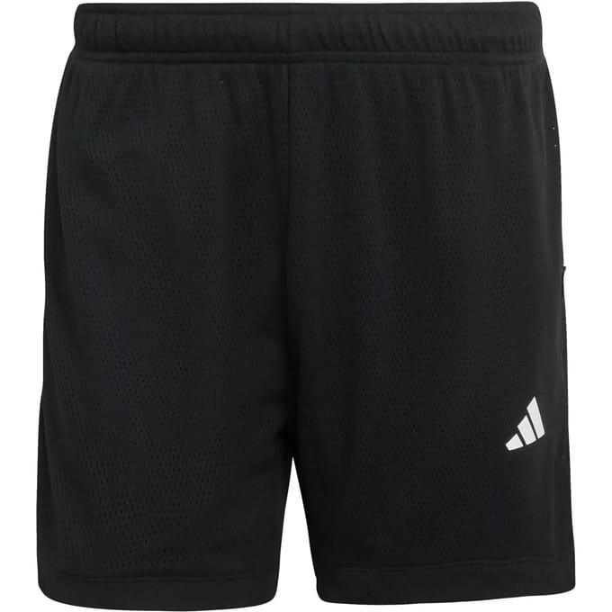 Adidas D4t Power Essentials Workout Mesh 5´´ Korte Broek Zwart S Man