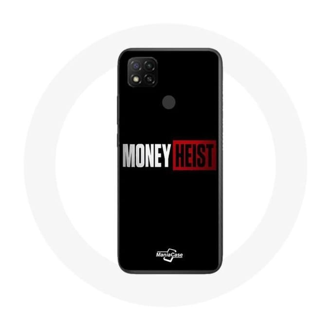 Coque - La casa de papel - Xiaomi Redmi 9C - Souple - Noir - Protection