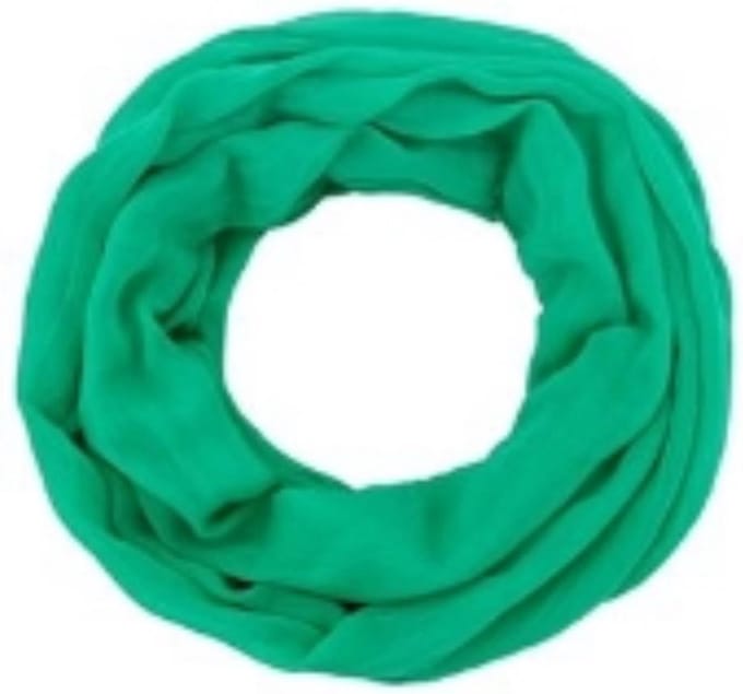 Dunne Colsjaal - Ronde Sjaal - Groen - 80 x 45 cm (0278982746#)