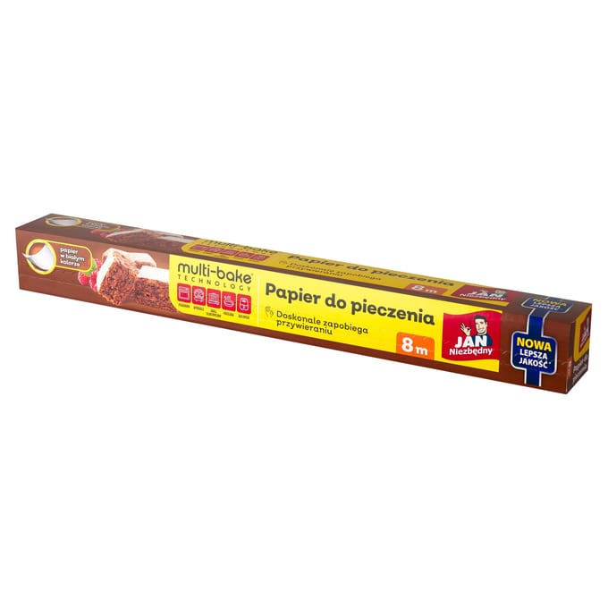 Jan Niezbędny Multibake Bakpapier 8m x 38cm - Universeel