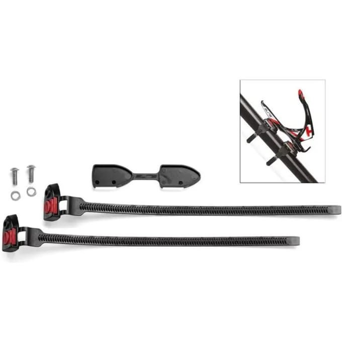 Elite Bidonhouderclips Vip 36,3 Cm Zwart 3-delig