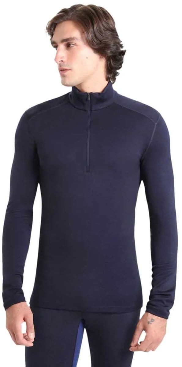 Icebreaker Merino 260 Tech Lange Mouwen Basislaag Blauw XL Man