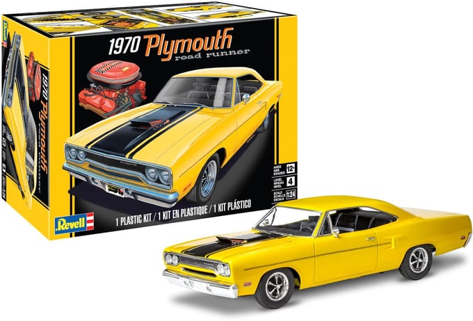 Revell Modelbouwpakket Auto - 14531 1970 Plymouth Roadrunner Plastic - 1:24 - Modelbouw
