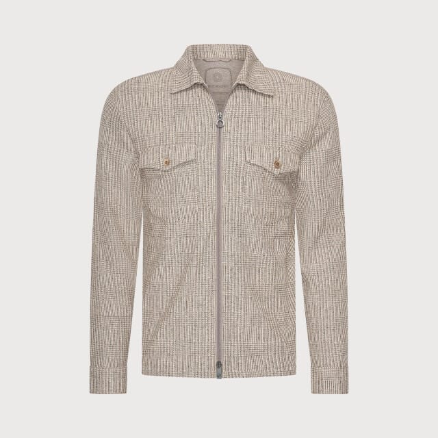 Blue Industry Het geruite overshirt |