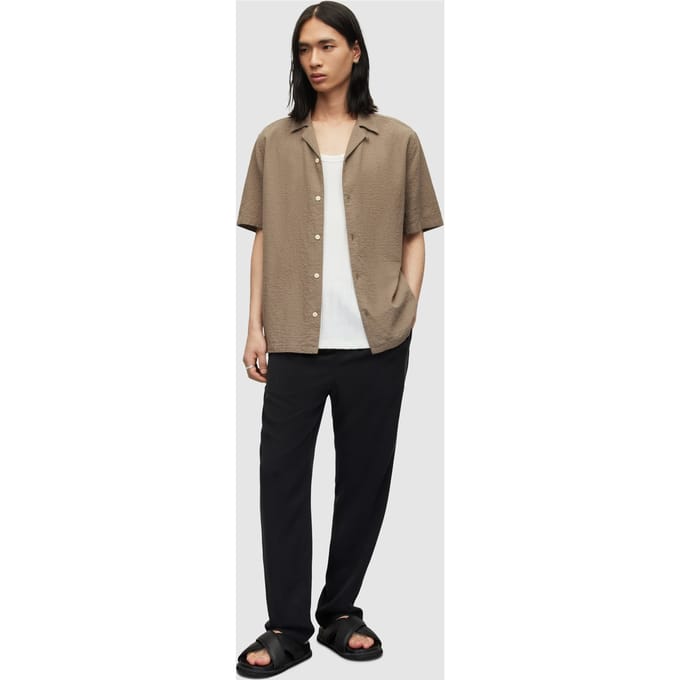 AllSaints Bremo Trouser Black Maat: W32 | Tailored Broeken Outlet | Heren | Zwart
