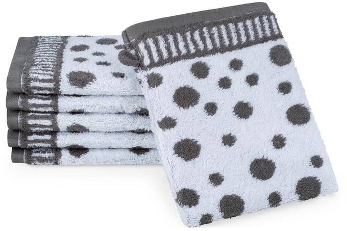 Ross Sonstiges 6 X washand - in set 6 pack Punkte allover