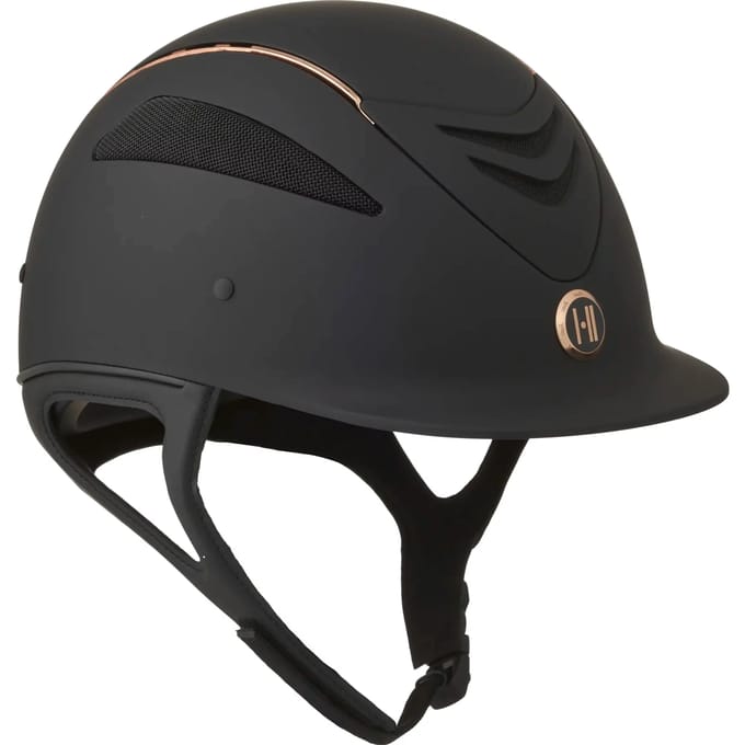 Matte roségouden helm OneK