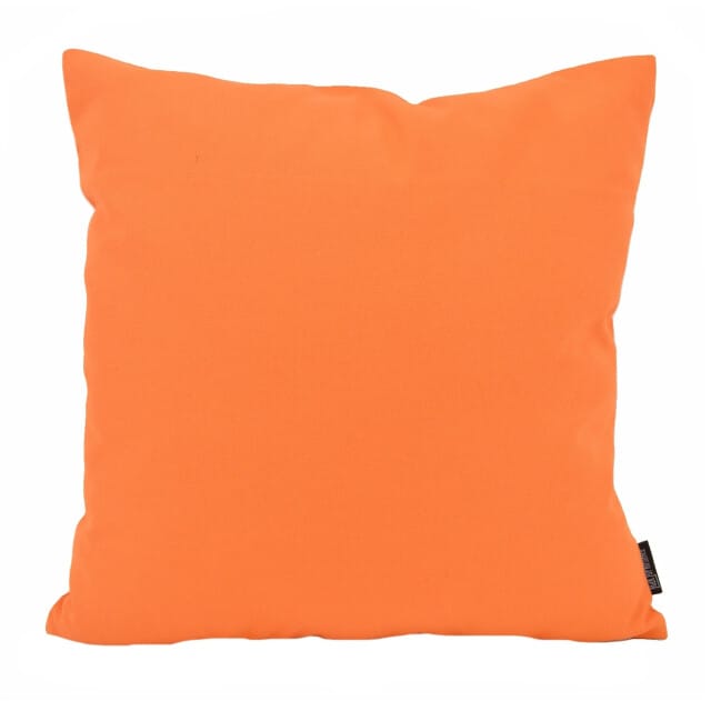 Gek op kussens! Sierkussen uni oranje | 45 x 45 cm | katoen/polyester