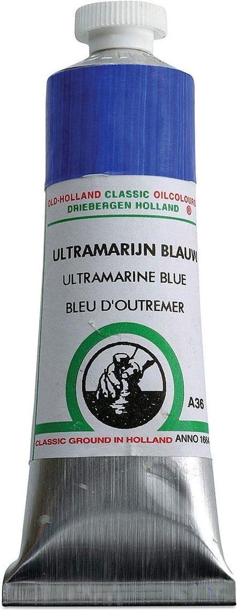 Oil paint Old Holland 40ml – 036 Ultramarine Blue