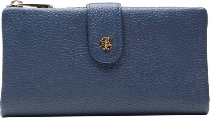 Esquire Portemonnee Madison Wallet Blue Donkerblauw