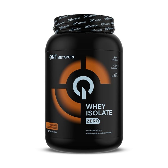 Chocolade Hazelnoot Eiwit QNT Metapure Whey Isolate Zero 908 g