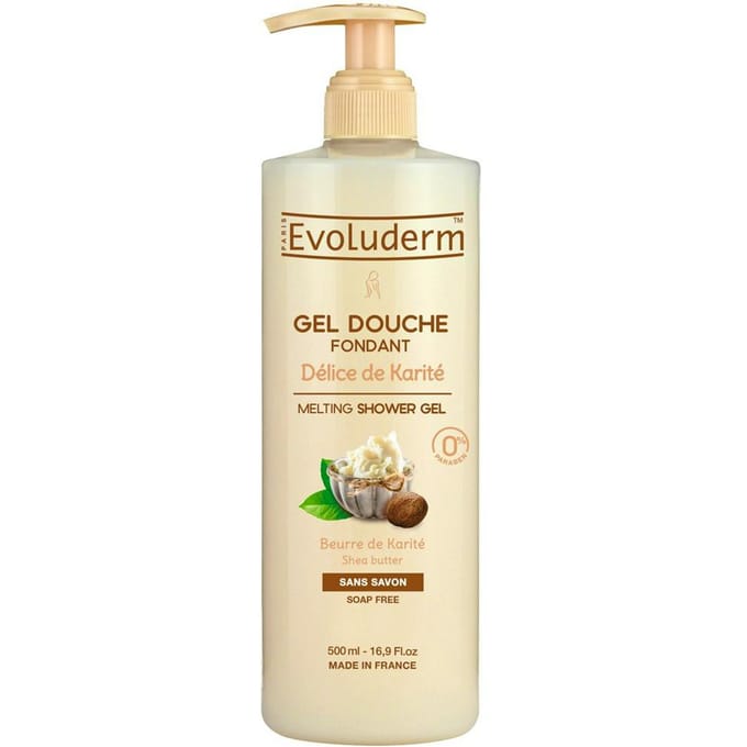 Evoluderm Shea Butter Douchegel 500 ml
