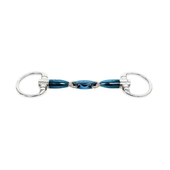 Olijfbit voor paarden Trust Sweet Iron Eggbutt Bradoon Eliptical 16