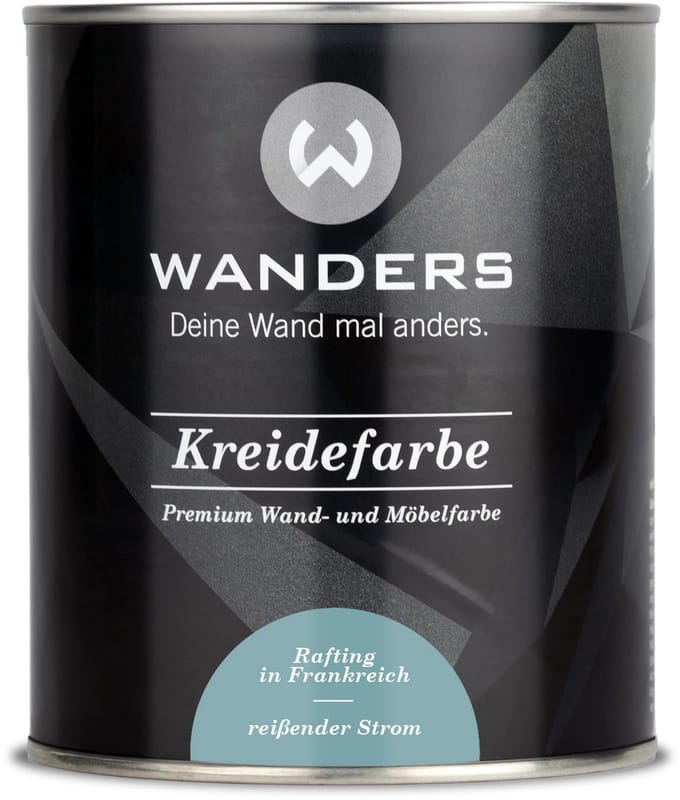 Wanders24 Shabby Chic kreideverf – 750 ml – blauwgroen mat