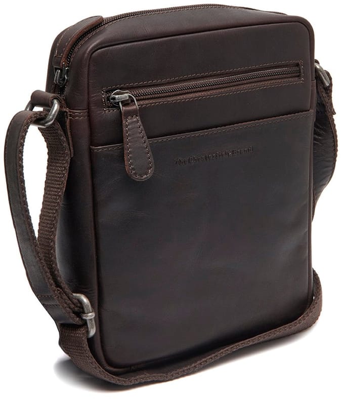 Chesterfield Laveno Waxed Pull Up Schoudertas - Bruin