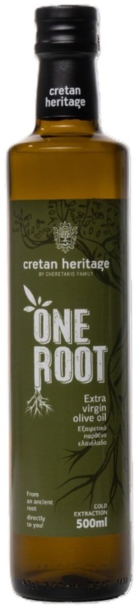 Cretan Heritage One Root Olijfolie 500 ml - Extra Vierge Kreta