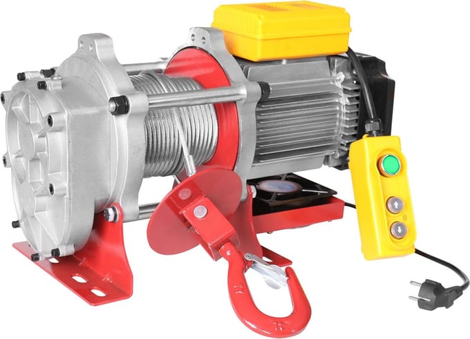 Elektrische lier 500 kg 25 meter 230V MW Tools BKEL500
