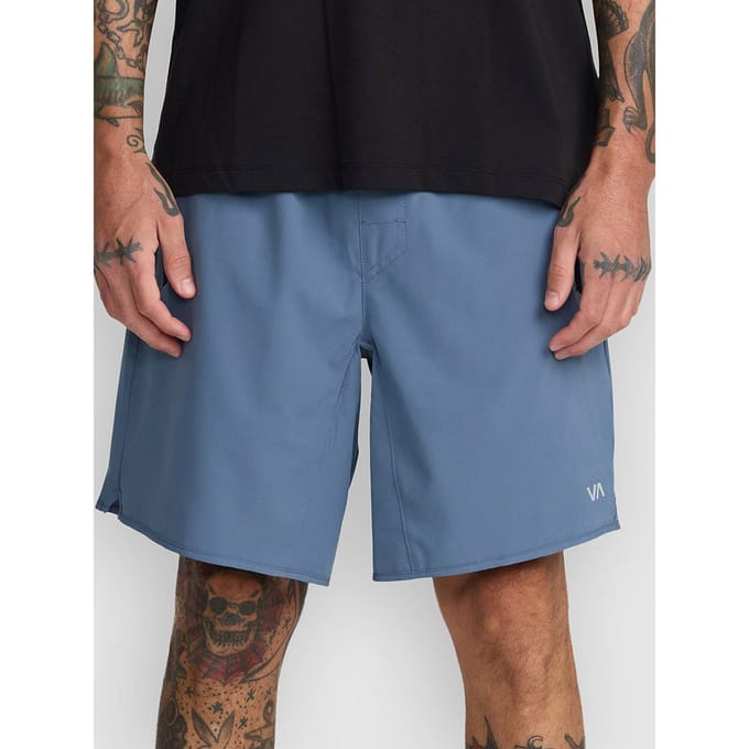 RVCA Yogger Stretch 17 Korte Broek blauw
