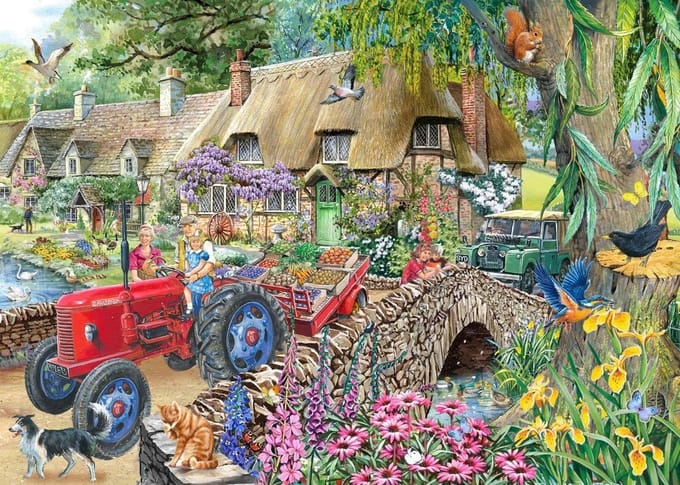 House of Puzzles legpuzzel Hold On Tight 1000 stukjes karton.
