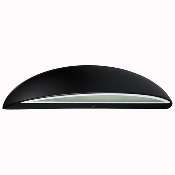 Applique Murale - LED - 3W - Aluminium - IP44 - Extérieur noir