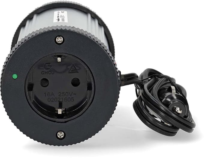 Nedis Auto Omvormer 150W – Gemodificeerde Sinusgolf – 12V/230V – Stopcontact & USB – Sigarettenaansteker