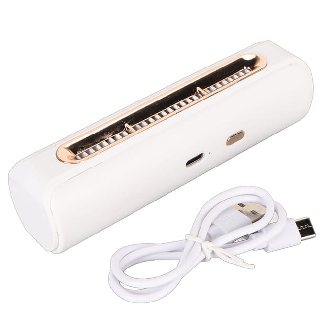 Koelkast Deodorizer Dubbele Modus Herbruikbaar USB Oplaadbaar Koelkast Geur Eliminerende Lucht L(for 6.5-9kg) white