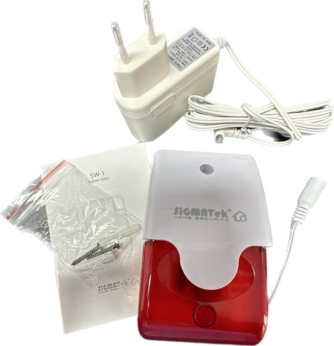 Sigmatek Draadloze Binnensirene - 110db