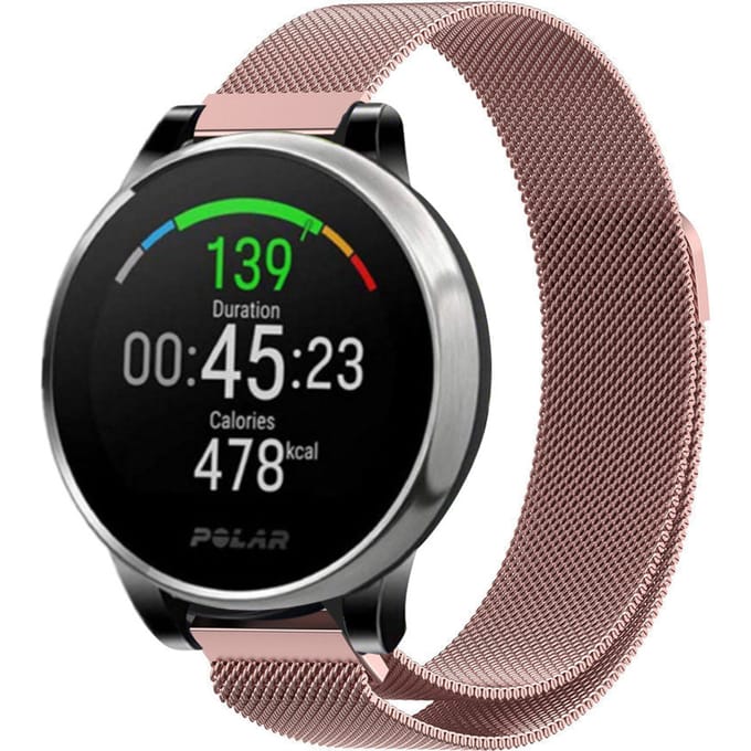 Polar Grit X Milanese band (roze)