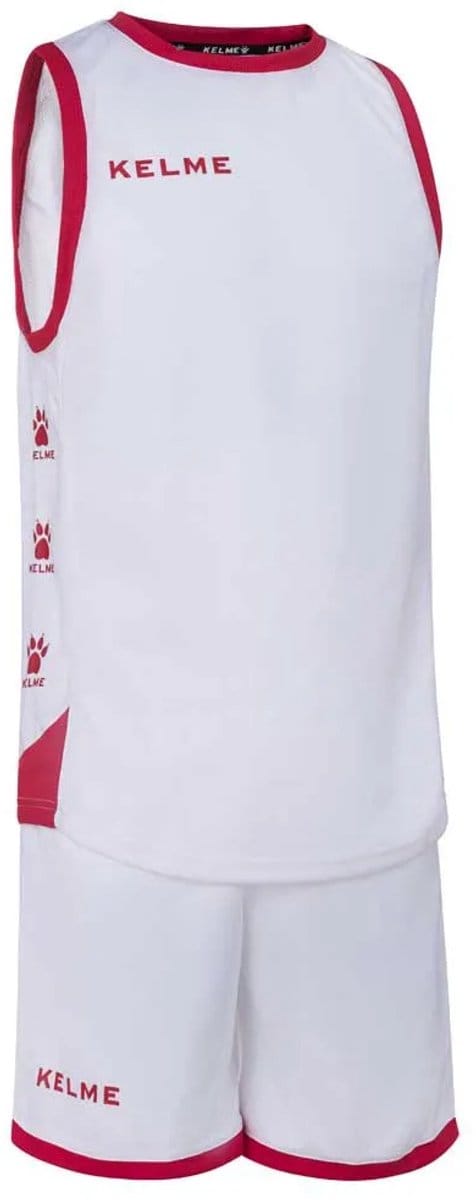 Kelme Vitoria Set Zonder Mouwen Wit XS Man