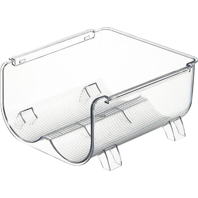 Waterfles Organizer Transparant Stapelbaar Ruimtebesparend Waterfles Opbergrek voor white
