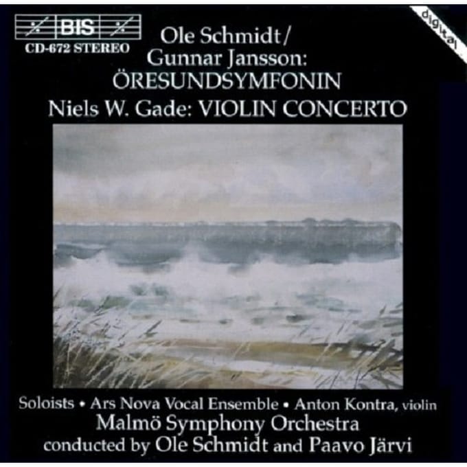 Malmö Symphony Orchestra, Paavo Järvi, Ole Schmidt - Schmidt & Jansson: Öressundsymfonin/Gade: Violin Concerto (CD)
