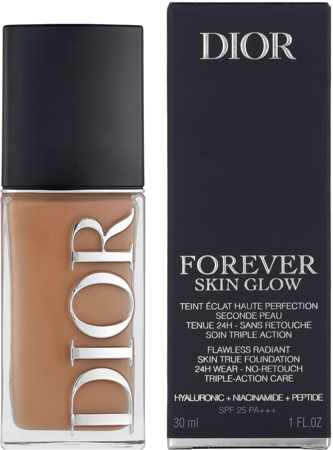 Dior Glow Foundation 24u Hold En 48u Hydratatie Dior - Dior Forever Skin Glow - Glow Foundation Glow Foundation - 24u Hold En 48u Hydratatie 3WP Warm Peach