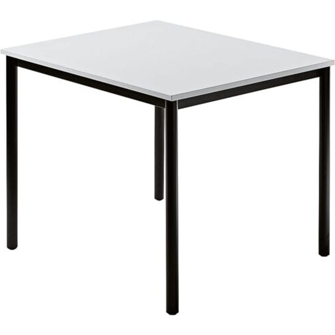 Vergadertafel DR08 »Barcelona« 80x80 cm vierkant onderstel zwart