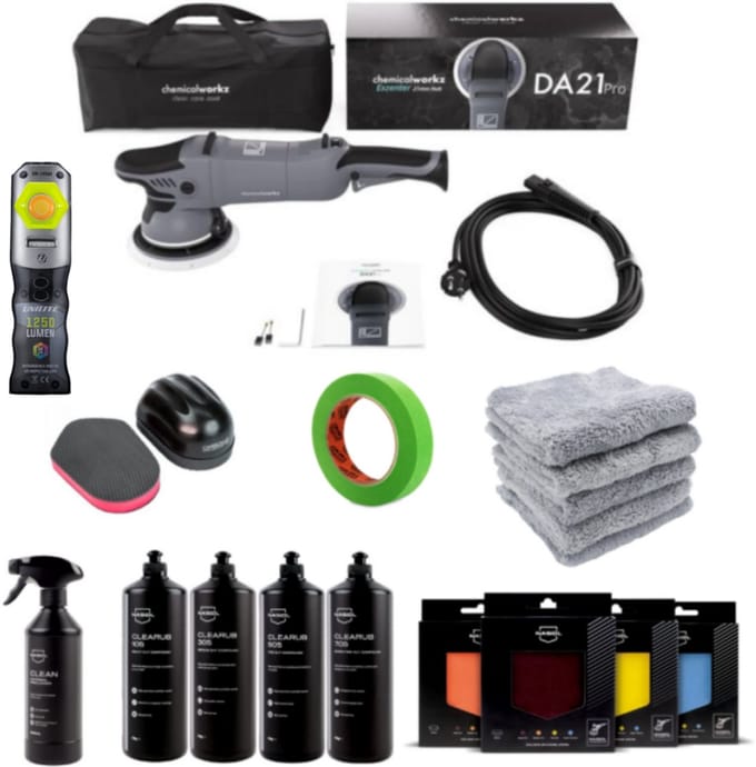 ChemicalWorkz® - DA21 Pro 150mm + Professional Polishing Bundle - 1000ml