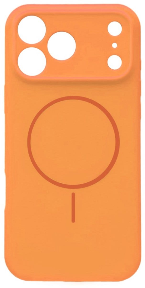 Cityhoesje - Backcover - MagSafe - iPhone 17 Pro Max - Oranje
