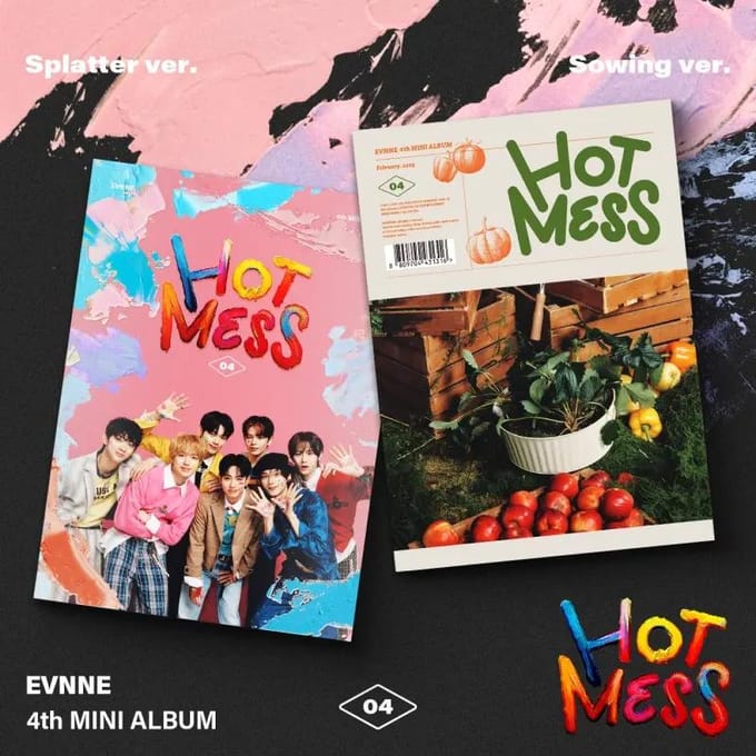 EVNNE - [HOT MESS] 4e Mini-album Set