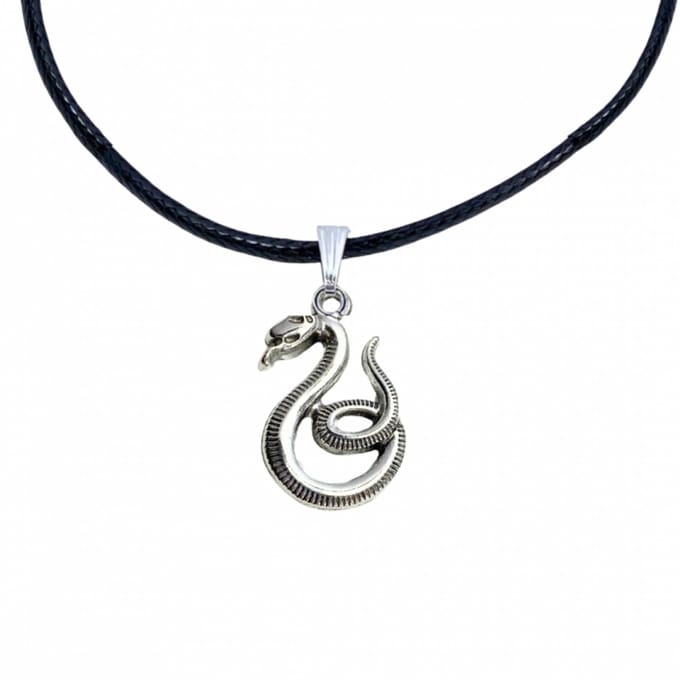 Ketting slang zilverkleur 45 cm - Charme Bijoux