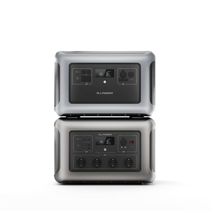 ALLPOWERS R3500 Thuis Back-up Energiestation 3500W 3168Wh - R3500+B3000