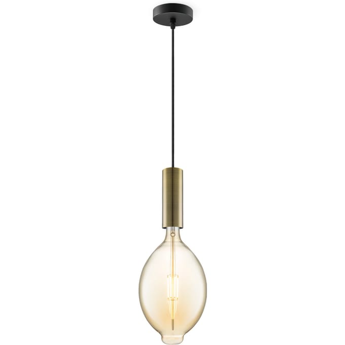 Home sweet home hanglamp Saga brons Oval - amber