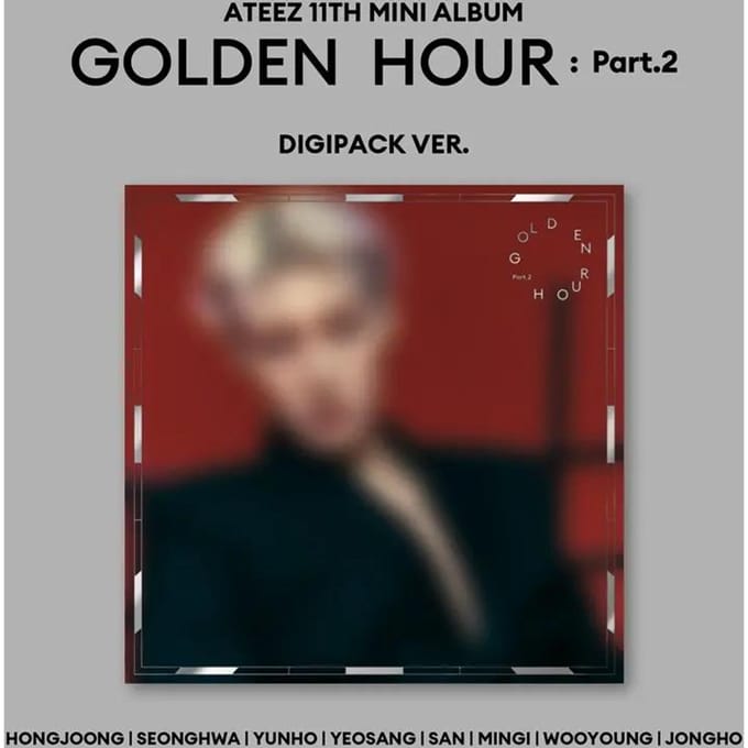 ATEEZ - [GOUDEN UUR : DEEL 2] 11e EP-album DIGIPACK Mingi