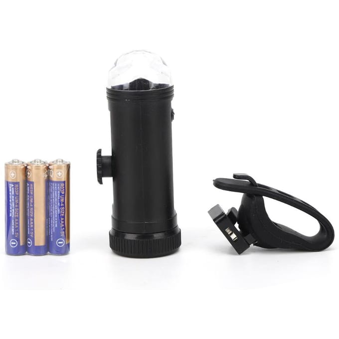 Plastic Fiets Kleurrijk Licht Kinderen Entertainment Fiets Danslamp Fietsaccessoire black