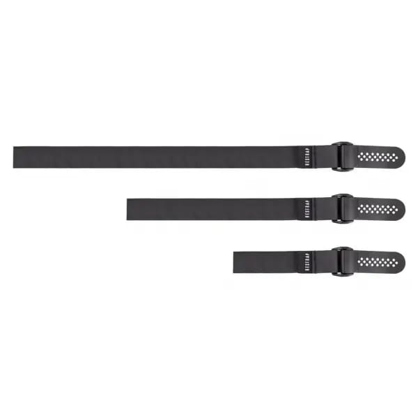 SNELBINDER MET SPANGESP (SET VAN 3 STUKS) ZWART