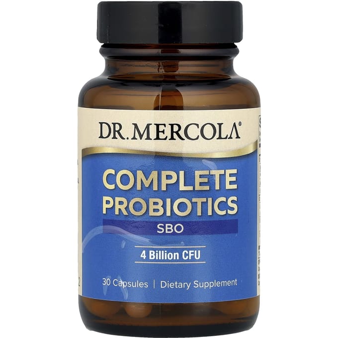 Dr. Mercola, Complete Spore Restore, 4 milliards d'UFC, 30 capsules