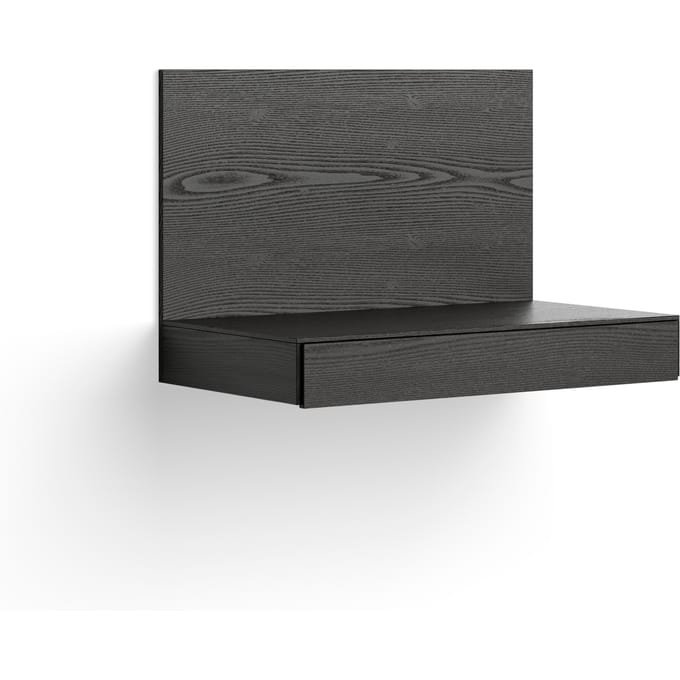 New Works Tana wandbureau - black stained oak
