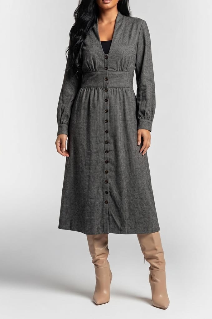 BA&SH Robe Cameron Anthracite Taglia: S | Abiti in T-Shirt Outlet | Donna