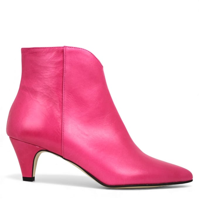 Noë Shoes Nirim Enkellaars Hot Pink